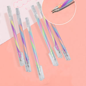 ปากกาไมโครเบลดดิ้งสีสันสดใสสำหรับเขียนคิ้ว ปาก และ PMU สำหรับการสักคิ้วถาวร พร้อมเครื่องมือกำหนดตำแหน่งสำหรับช่างสัก ปากกาสีรุ้ง - Product Image 2