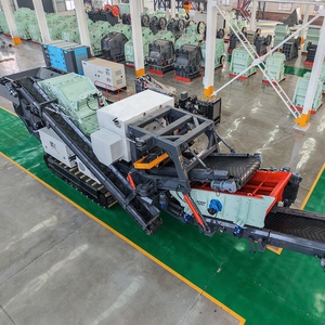 Planta de Trituración de Impacto sobre Orugas YMCI12, 150-300 TPH, Alta Capacidad, Trituradora CI1213, Alimentador GZD1135, Máquina de Minería para Canteras - Product Image 5