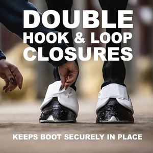 מגפי פעמון נוחות עמיד לסוסים מהיר וו ולאה המוצר טיפול בסוס - Product Image 3