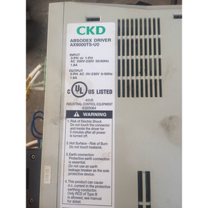 Motor y Accionamiento CKD AX9000TS-U0 AX2012T-P3-S - Product Image 3