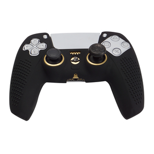 Funda de piel de repuesto de silicona de goma con estampado de agua tachonado antideslizante para controlador <span class=keywords><strong>PS5</strong></span> - Product Image 3
