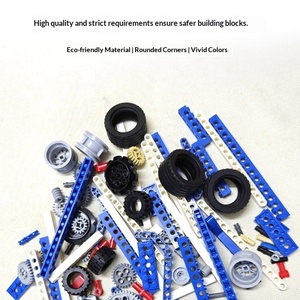 Bloques de Construcción de Robots Programables, <span class=keywords><strong>Material</strong></span> ABS 9686, 596 Piezas, Educación Científica, Ensamblaje Mecánico Eléctrico, Juguete Educativo - Product Image 4