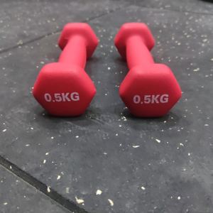 Offre Spéciale Multi Couleur Fitness Haltérophilie Hexagonal Lady <span class=keywords><strong>Petit</strong></span> Néoprène Haltères 0.5kg 1kg-10kg - Product Image 6