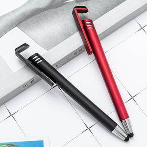 Stylo promotionnel multifonction 3-en-1 avec support de téléphone portable, écran personnalisable, encre écologique, certifié CE - Product Image 5