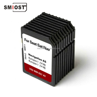 Carte SD personnalisée CID 32 Go pour navigation GPS de voiture Google SMIOST pour Seat Leon Ateca 2023 Navig AS V18