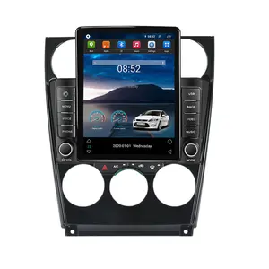 Navifly Tesla Android 10 4 64G 4G WIFI DSP RDS araba stereo çalar için Mazda 6 2004-2015 GPS BT Stereo AM FM ADAS DVR araba video