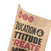 Croxley A5 à bas prix Education & Attitude Créer Opppportunity Feint & Margin Cahier d'exercices de 72 pages pour les étudiants africains