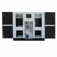 Compresseur d'air à spirale sans huile personnalisé avec alimentation CA, puissance 3,7-30 kW, réservoirs d'air 300L/500L pour projets industriels