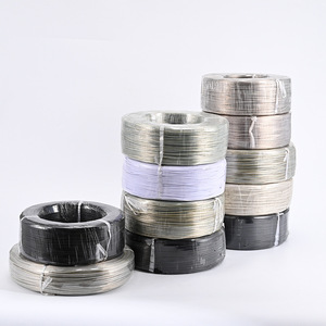 Fil électrique noir résistant aux hautes températures 0.2mm ² à <span class=keywords><strong>3</strong></span> noyaux Fil d'acier Fil FEP en cuivre sans oxygène - Product Image 3