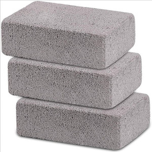 Pumice Stone Toilet <b>Brush</b> Gray Sponge Head For Bathroom Cleaning - Product Image 4