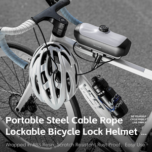 Tây đi xe đạp an toàn chống trộm mật khẩu Khóa xe đạp hộp công cụ di động không thấm nước cyclingtool hộp lưu trữ phụ kiện xe đạp - Product Image 2