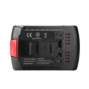 Batterie lithium-ion de remplacement Bosch 18V pour outils électriques tels que les meuleuses d'angle et les marteaux perforateurs – pack batterie BAT609 - Product Image 6