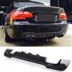 Difusor de Parachoques Trasero de Fibra de Carbono para BMW Serie 3 E92 E93 M Sport Coupé Convertible 07-13 335i - Product Image 3