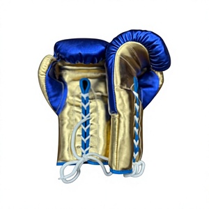 Guantes de Boxeo Personalizables de Primera Calidad, Sin Boxeo No Hay Vida, 100% Cuero Genuino, Cierre con Cordones y Correas, para Sparring y Entrenamiento - Product Image 5