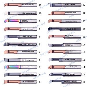 Độ chính xác mtr3 Mini <span class=keywords><strong>Lathe</strong></span> nhàm chán Cutter- Tungsten thép nhỏ khoan chủ cho thép không gỉ nội bộ lỗ gia công - Product Image 2