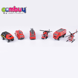Venta superior de alta calidad aleación diecast modelo mini nuevo vehículo fuego - Product Image 2