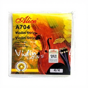 สายไวโอลิน Alice รุ่น A704 สำหรับฝึกซ้อมระดับกลาง แก<span class=keywords><strong>น</strong></span>เหล็ก อลูมิเ<span class=keywords><strong>น</strong></span>ียม-แมกนีเซียม ขดด้วยเหล็กชุบและโลหะผสมโครเมียม - Product Image 2
