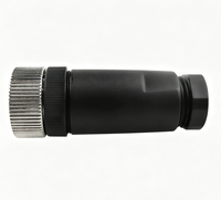 Accessoires pour connecteurs/prises d'aviation, options droites ou coudées, adaptés à diverses transmissions de signaux de capteurs