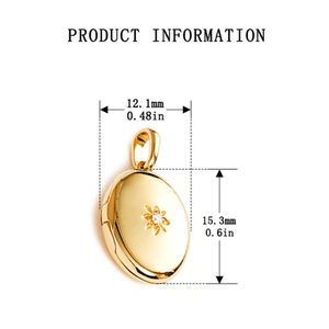 925 кулон в виде звезды из стерлингового серебра с цирконием - Product Image 3