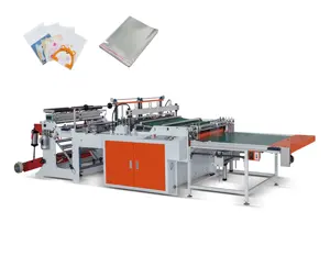 Top Sale Customized Printing Self Adhesive Sealing Transparent Plastic Opp Bags Machine side sealing bag making machine