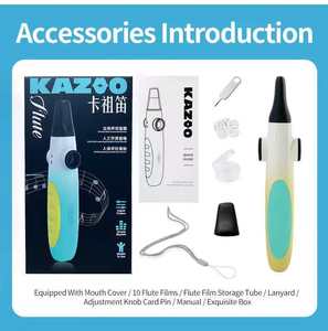 Nuevo Kazoo de ABS con Doble Boquilla y Cavidad de Resonancia Grande, Ajustable para Principiantes y Acompañamiento - Product Image 4