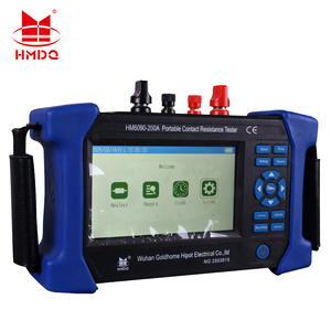 เครื่องทดสอบความต้านทานต่อลูปแบบมือถือแบบ100A อุปกรณ์ทดสอบ DWR - Product Image 3