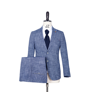 Traje para hombre Versión coreana Slim-Fit Traje profesional Mejor hombre Ropa Chaqueta y pantalones DMG1X001S-S3 2 piezas Suite para hombre - Product Image 2