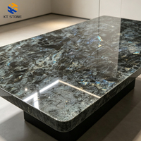 Dalle de marbre KT Stone gris foncé avec base noire et veines vertes dorées pour mur d'accentuation de hall d'hôtel de luxe
