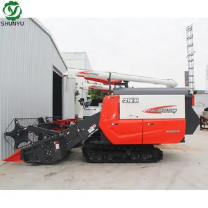 factory price KUBOTA PRO988Q rice combine harvester with spare parts