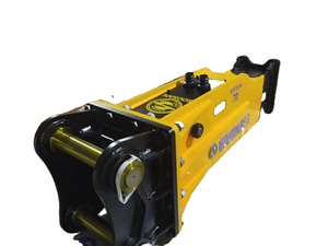 Ciseaux hydrauliques SB70 jaunes robustes pour excavatrices de 16 à 21 tonnes, équipement de construction de 1500 kg, garantie 1 an - Product Image 2