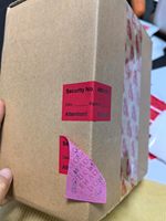 Factory Custom High-quality Scratch-resistant Anti-counterfeiting Label Smart Security Labels Sequential Security Labels