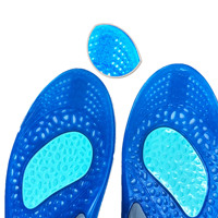 Semelles en gel pour le soutien de la voûte plantaire, amortissantes, pour le soin des pieds, semelles de sport pour chaussures, soutien de la voûte plantaire thermoformable