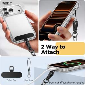 Cordon de téléphone antivol étanche avec logo personnalisé, porte-clés en fil d'acier robuste, conception rétractable pour cadeaux promotionnels et escalade - Product Image 6