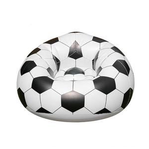 Hot Sale <b>Inflatable</b> Football & Basketball Shaped PVC Material <b>Sofa</b> Adult Lazy Recliner Indoor Outdoor Model SF370 - Product Image 5