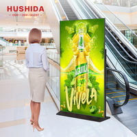 43 55 75 85 100 Inch Perangkat Lunak CMS Gratis Layar LCD Display Iklan Totem Layar Vertikal Penuh Besar Digital Signage