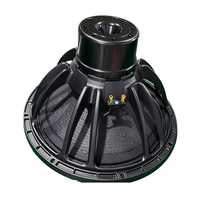 Haut-parleur PA 18 pouces Subwoofer EV haut-parleurs pour système de sonorisation de concert en plein air Line Array