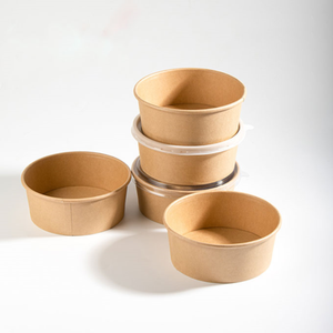 Tazón de Papel Desechable Ecológico para Sopa, Venta al por Mayor de Fábrica 2025, con Tapa de Pared Simple de Alta Calidad y Logotipo Personalizable - Product Image 5