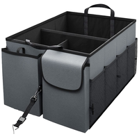 Boîte de rangement pliable pour voiture, en polyester Oxford, pliable, sac de rangement pour coffre, organisateur