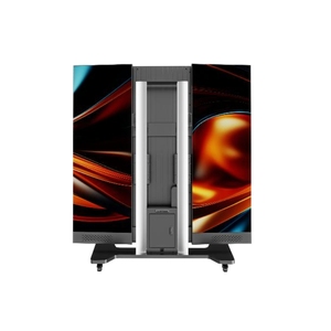 Likeled trong nhà màn hình cảm ứng <span class=keywords><strong>LED</strong></span> hiển thị với động cơ Lift gấp Bảng điều khiển phía trước cho tàu điện ngầm kỹ thuật số biển tầng thường vụ - Product Image 1