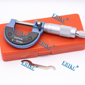 ERIKC Injektor Großhandel Hartmetall <span class=keywords><strong>0</strong></span>-<span class=keywords><strong>25mm</strong></span> Messbereich Außen-Digitalmikrometer Schraubmessgerät - Product Image 2