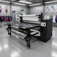 Presse à chaleur rotative pour tissu de 180 cm, machine de transfert thermique, machine d'impression par sublimation pour vêtements de mode