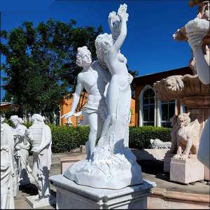 アンティーク裸女性彫刻自然大理石石ヌード女性ボディガーデン像 - Product Image 2