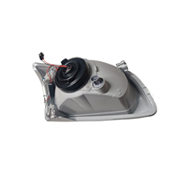 Phare LED Angel Eye à boîtier noir pour Starlet Glanza V EP91 1996 1997 1998 1999 Accessoires