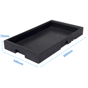 गर्म बिक्री टिकाऊ पीपी सामग्री पर्यावरण के अनुकूल पुनर्नवीनीकरण बैटरी ट्रे क्रट - Product Image 2
