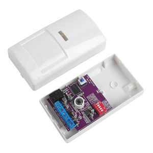 Sensores de movimiento infrarrojos avanzados de alta sensibilidad con cable para la seguridad diaria, 12 metros, cobertura de detección de 100 grados, inmune a mascotas - Product Image 4