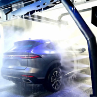 Machine de lavage de voiture à succès avec système de paiement 360 °   Machine de lavage de voiture sans contact pour les marchés automobiles
