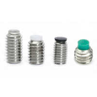 Vis sans tête hexagonale à pointe pour chien, personnalisées, de haute qualité, petites et souples, M2.5-M10, en acier inoxydable, titane, aluminium