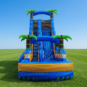 Toboggans aquatiques gonflables WINSUN pour l'extérieur, parc aquatique gonflable - Product Image 1