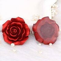Nouveauté 2026 : Breloques en résine lumineuses en forme de rose en velours doux et coloré, moins d'un dollar, jouets en sachet surprise T22, breloques pour slime