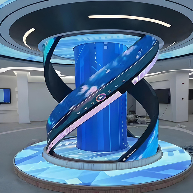 Hot-selling Digital Flexible P2.5 LED Smart Display Full Color Curved Screen Foldable LED Panel
